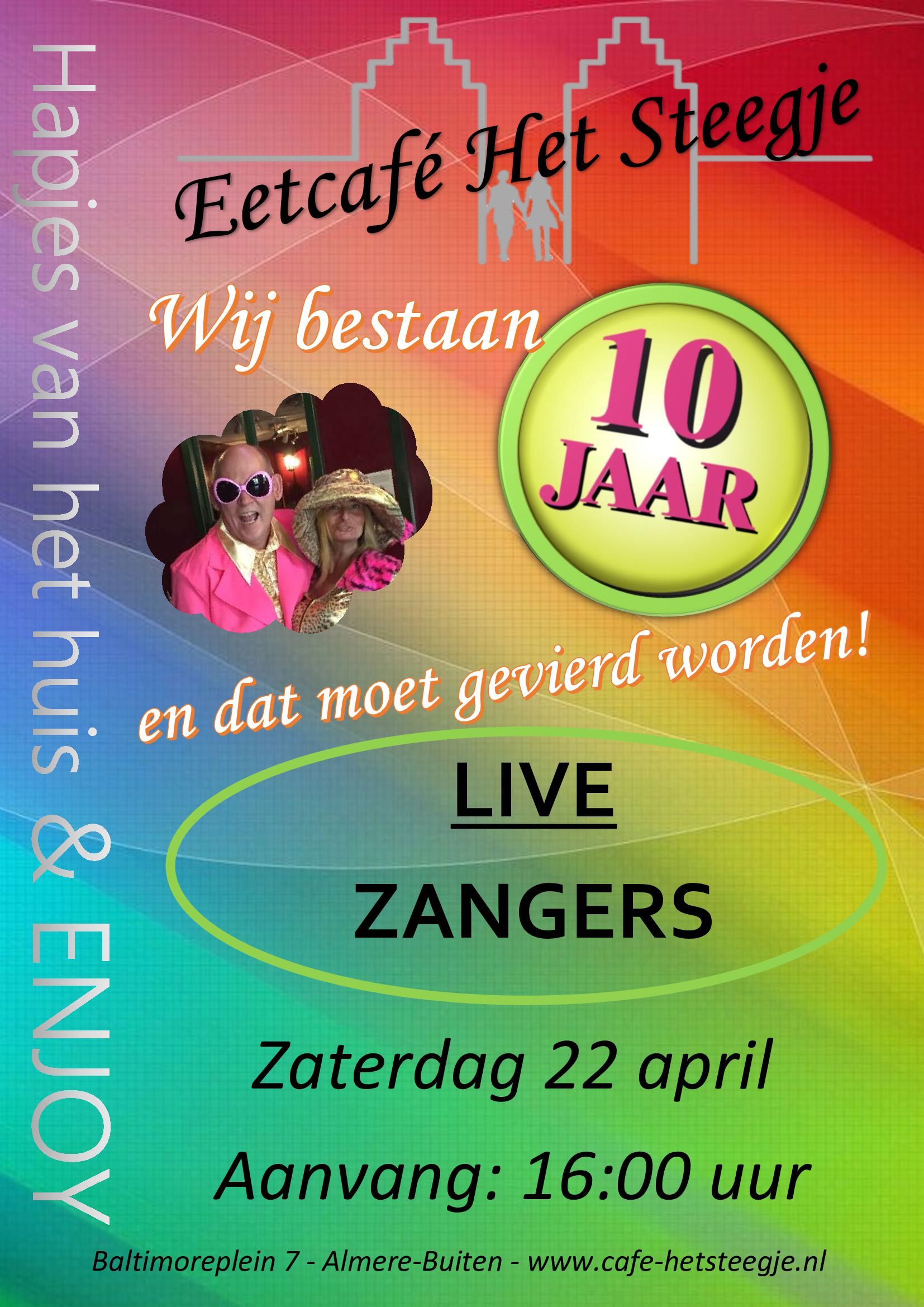 cafe het steegje 10 jaar
